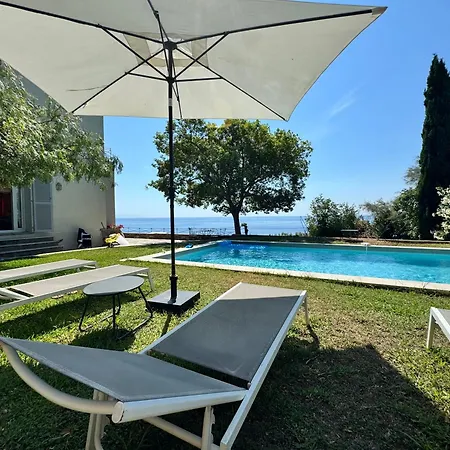 Propriete De Prestige Avec Piscine Et Vue Mer, Erbalunga Cap Corse Villa Brando